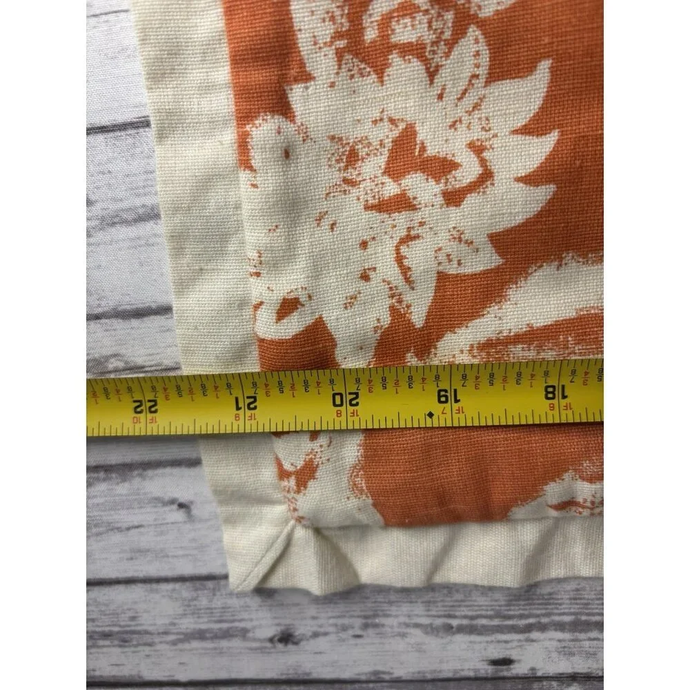 Pottery Barn Palampore Pillow Cover Floral Cotton Linen 20x20 Tree Flower